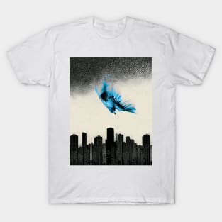 The Blue Bird Social Media is Dead to Me, No. 6 T-Shirt